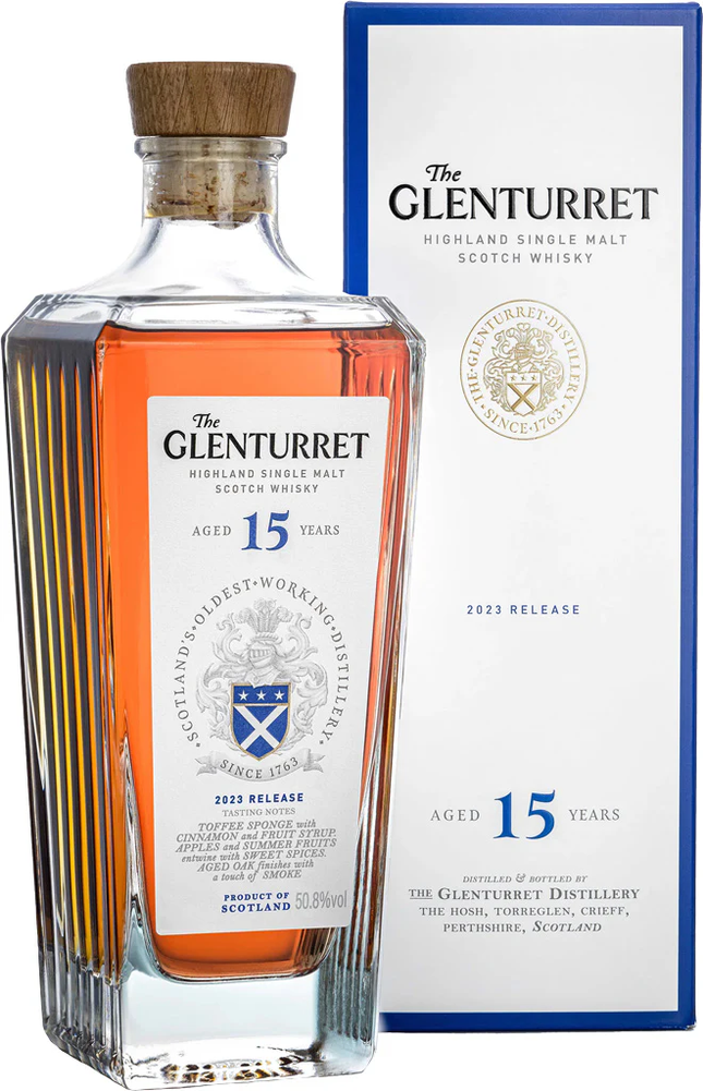 GLENTURRET 23 RELEASE 15YR 750ML 101.60 PROOF