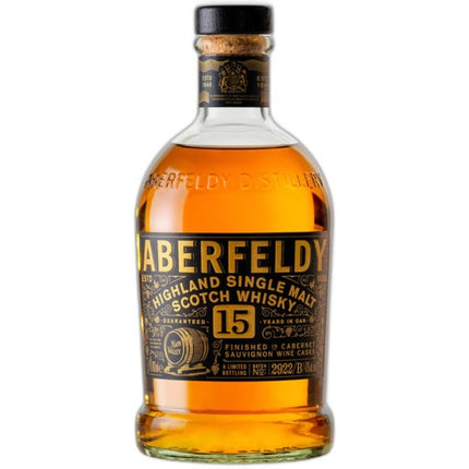 ABERFELDY NAPA CASK 15YR 750ML 86 PROOF
