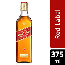 JOHNNIE WALKER RED LABEL 80 Proof 375 ml