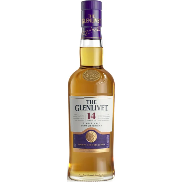 GLENLIVET-14 YR 80 Proof 375 ml