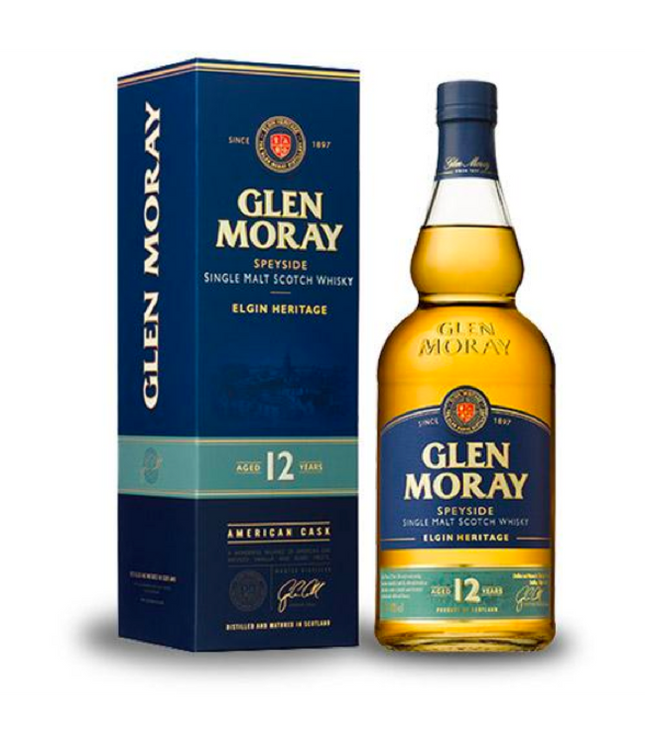 GLEN MORAY-12 YR 80 Proof 750 ml