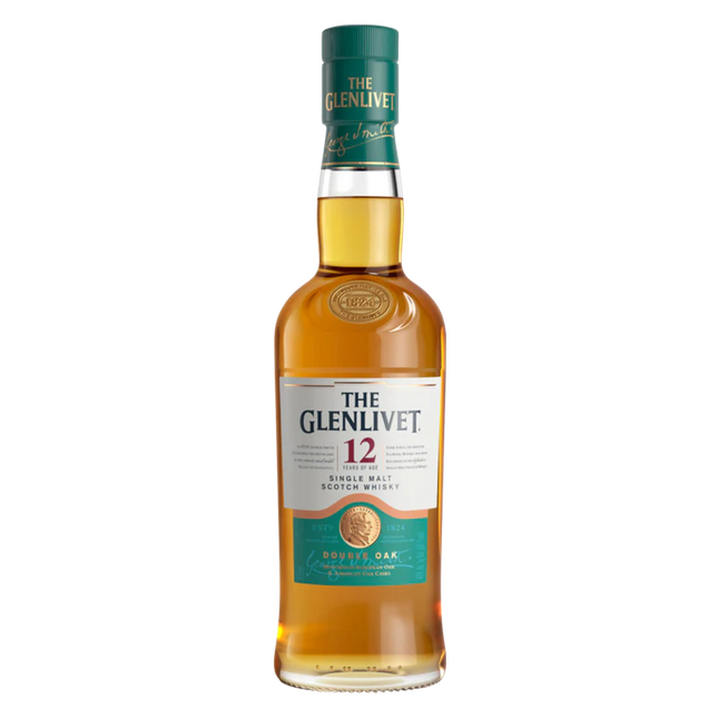 GLENLIVET-12 YR 80 Proof 375 ml