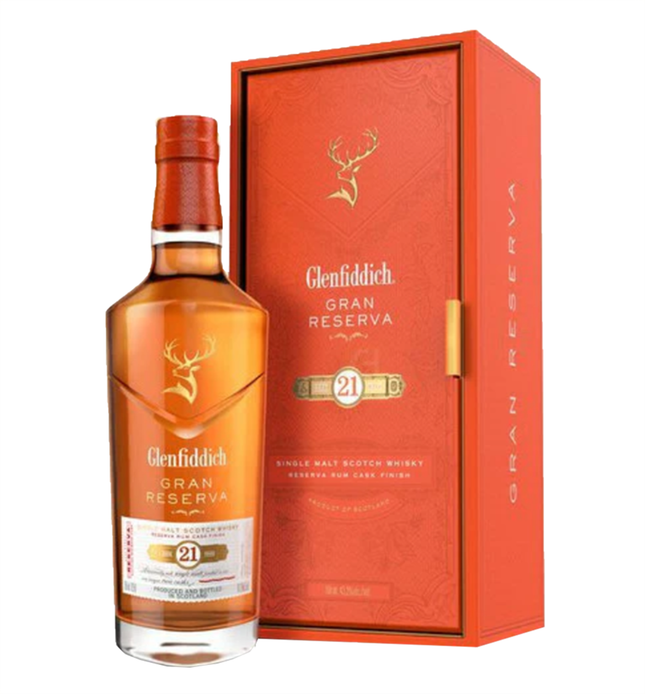 GLENFIDDICH-21 YR GRAN RESERA 80 Proof 750 ml