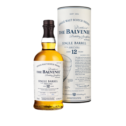 BALVENIE SINGLE BARREL-12 YR 95.6 Proof 750 ml