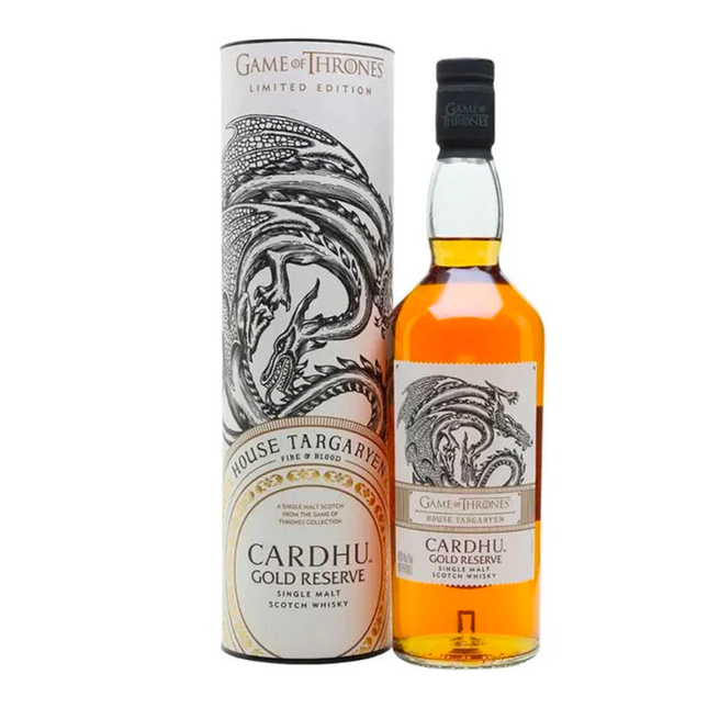 CARDHU GOLD RESERVE OF THRONES 80 Proof 750 ml