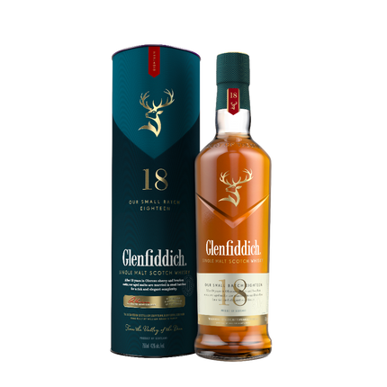 GLENFIDDICH-18 YR 86 Proof 750 ml