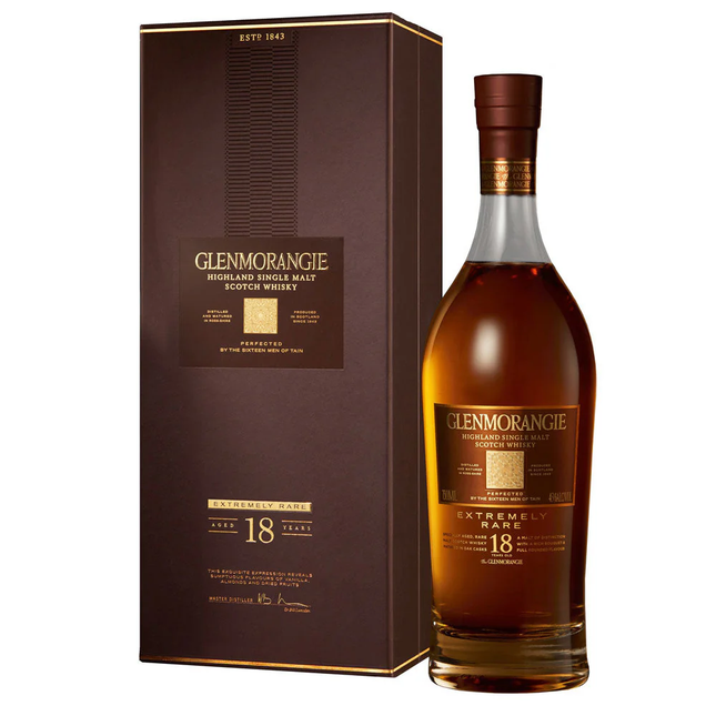 GLENMORANGIE-18 YR 86 Proof 750 ml