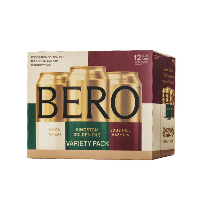 BERO VARIETY 12PK CAN HAZY IPA