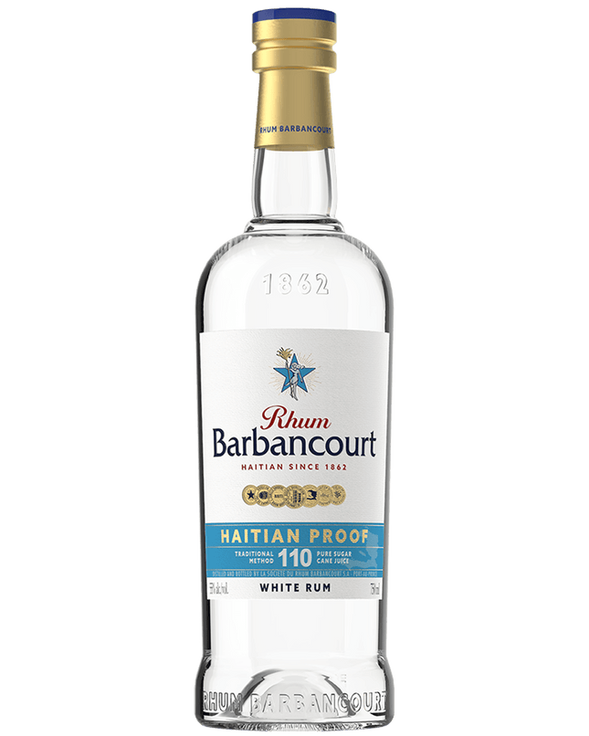 RHUM BARBANCOURT WHITE 750ML 110 PROOF