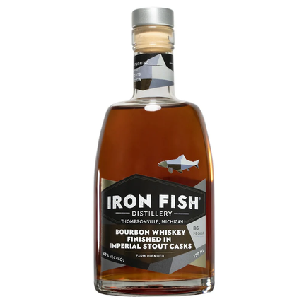 IRON FISH BRRL STRGTH STOUT 115 Proof 750 ml