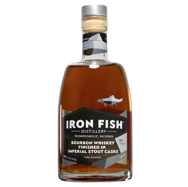 IRON FISH BRRL STRGTH STOUT 115 Proof 750 ml