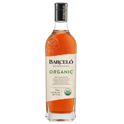 BARCELO ORGANIC RUM 80 Proof 750 ml