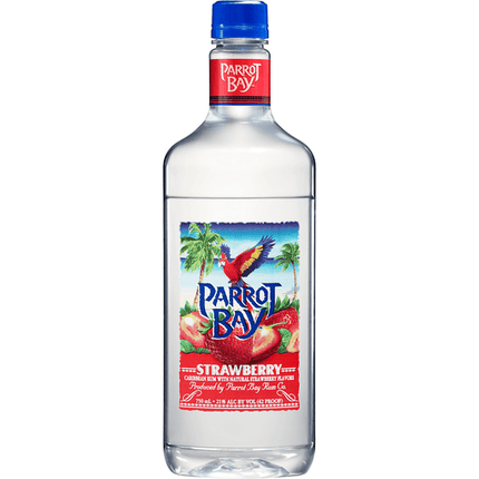 PARROT BAY STRAWBERRY RUM 42 Proof 750 ml
