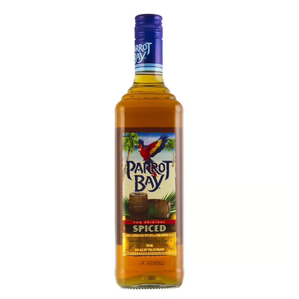 PARROT BAY SPICED RUM 70 Proof 750 ml