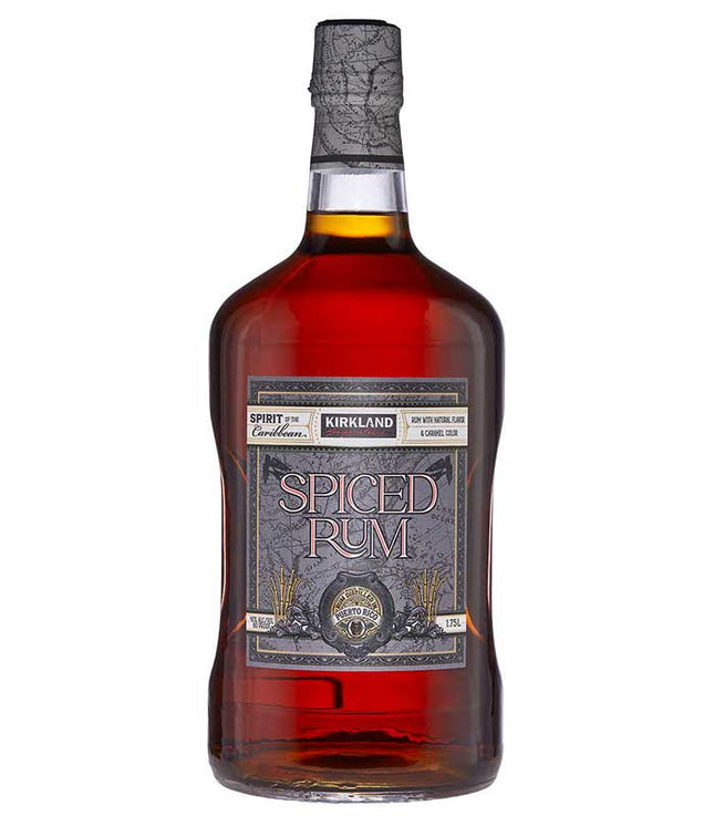 KIRKLAND SIGNATURE SPICED RUM (1750) 80 PROOF