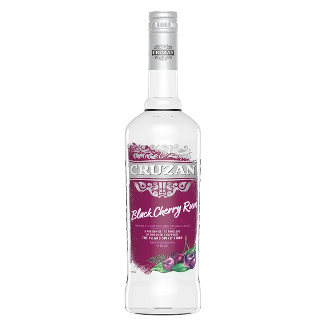 CRUZAN BLACK CHERRY 42 Proof 750 ml