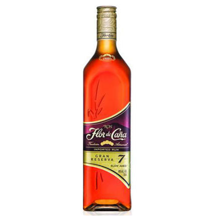 FLOR DE CANA GRAN RESERVA-7YR 80 Proof 750 ml