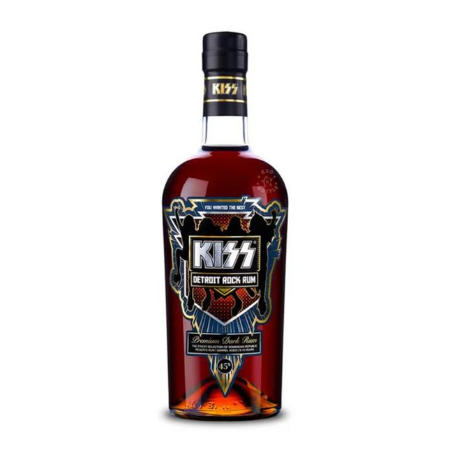 KISS DETROIT ROCK RUM 700ML
