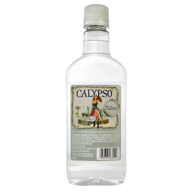 CALYPSO SILVER RUM 80 Proof 750 ml