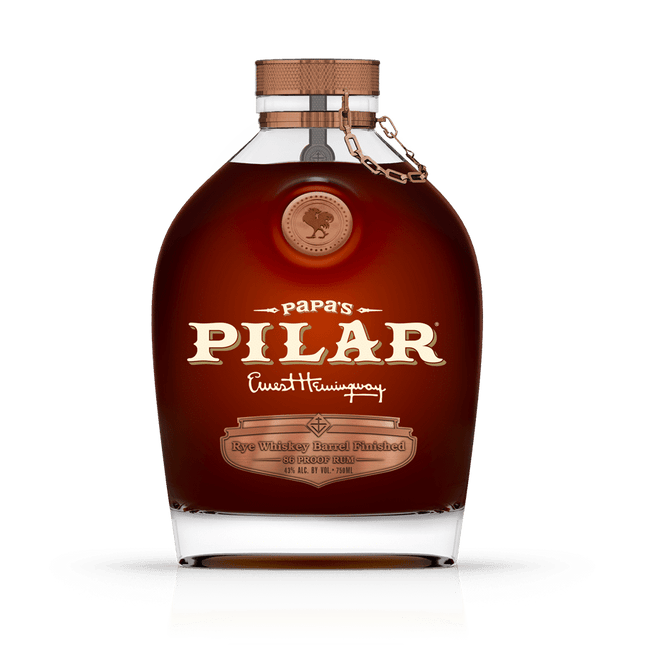 PAPA'S PILAR DARK RUM RYE FINISH 750ML 86 PROOF