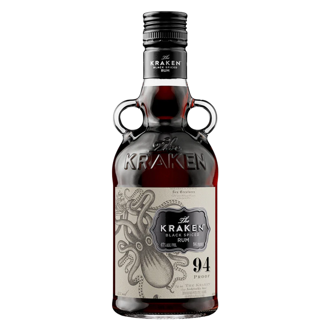 KRAKEN BLACK SPICED RUM 94 Proof 375 ml