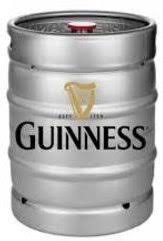 Guinness 1/2 Barrel 13.2 Gallon Keg