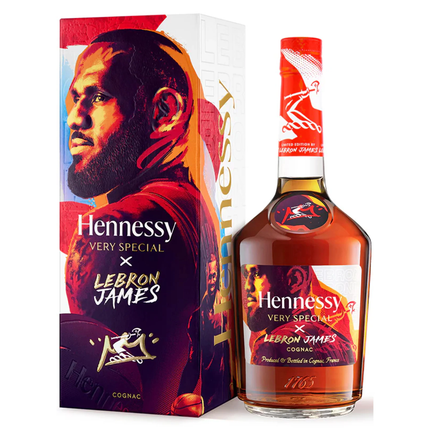 HENNESSY VERY SPECIAL X LEBRON JAMES 750ML 80 PROOF
