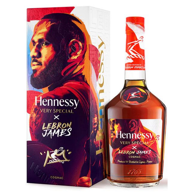 HENNESSY VERY SPECIAL X LEBRON JAMES 750ML 80 PROOF