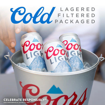 COORS LIGHT 6PK 16OZ CAN