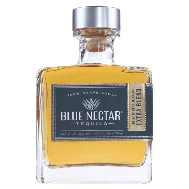 BLUE NECTAR TEQUILA REPOSADO EXTRA BLEND 750ML 80 proof