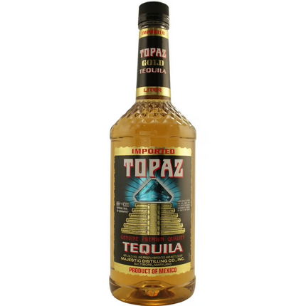 TOPAZ GOLD TEQUILA 80 Proof 1000 ml