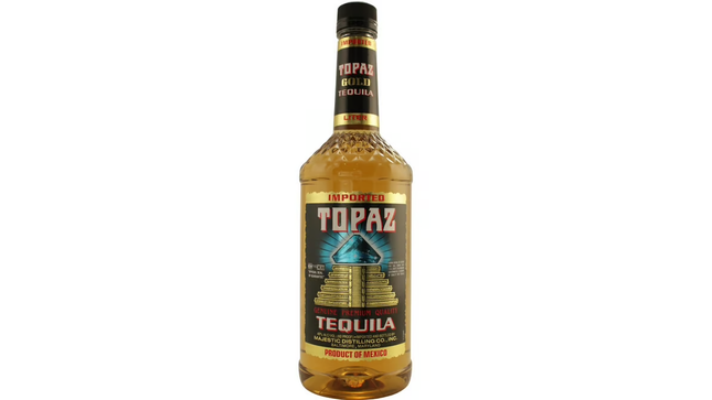 TOPAZ GOLD TEQUILA 80 Proof 1000 ml