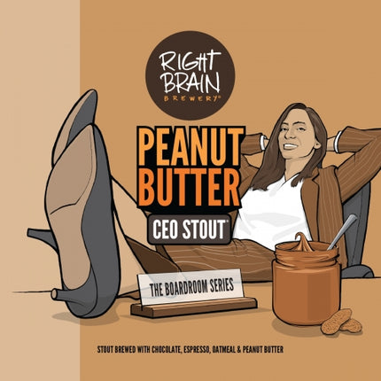 RIGHT BRAIN PEANUT BUTTER CEO 1/6BBL