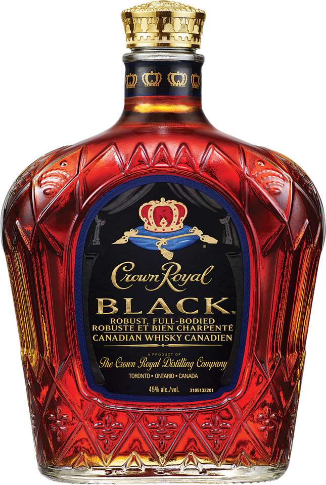 CROWN ROYAL BLACK 90 Proof 750 ml