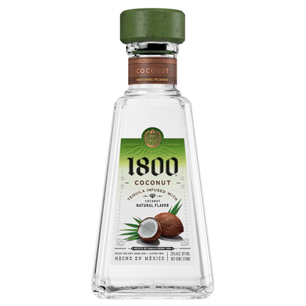 1800 COCONUT SILVER 70 Proof 375 ml