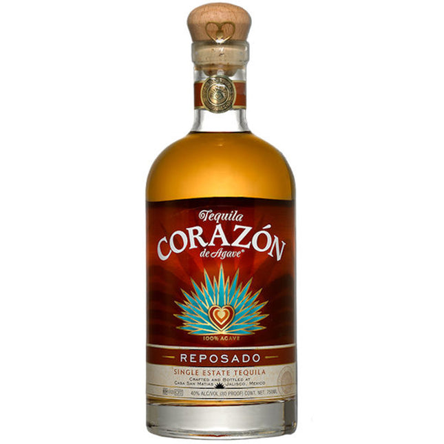 CORAZON DE AGAVE REPOSADO 80 Proof 750 ml