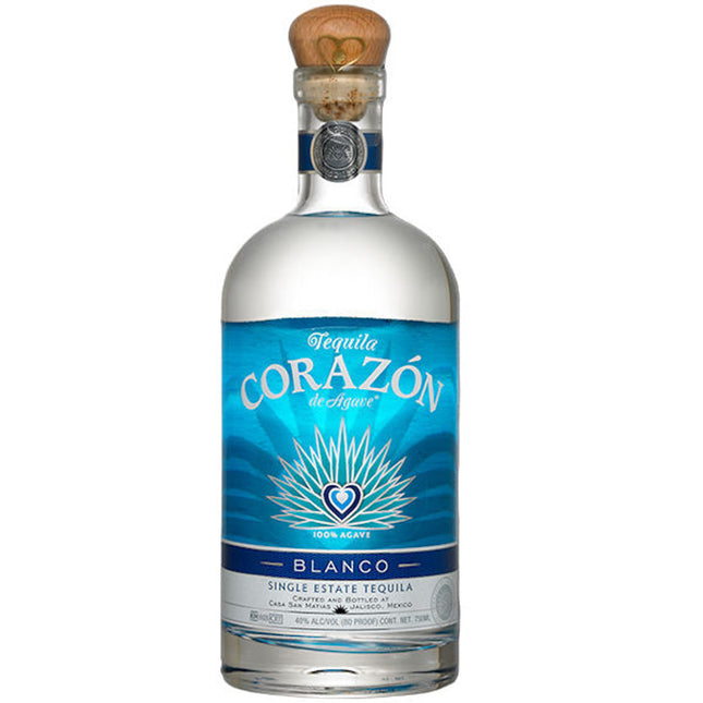 CORAZON DE AGAVE BLANCO 80 Proof 750 ml