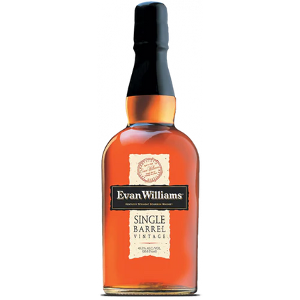 EVAN WILLIAMS SINGLE BARREL VINTAGE 2013 86.6 Proof 750 ml