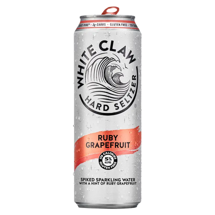 WHITE CLAW GRAPEFRUIT 1PK 19.2OZ GLUTEN FREE