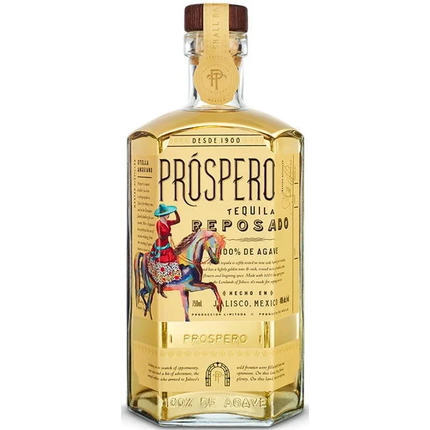 PROSPERO REPOSADO TEQUILA 80 Proof 750 ml