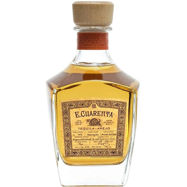 E CUARENTA ANEJO 80 Proof 750 ml