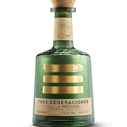 SAUZA TRES GENERACIONES REPO 80 Proof 750 ml
