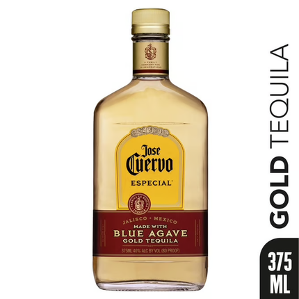 JOSE CUERVO ESPECIAL GOLD FLASK 80 Proof 375 ml