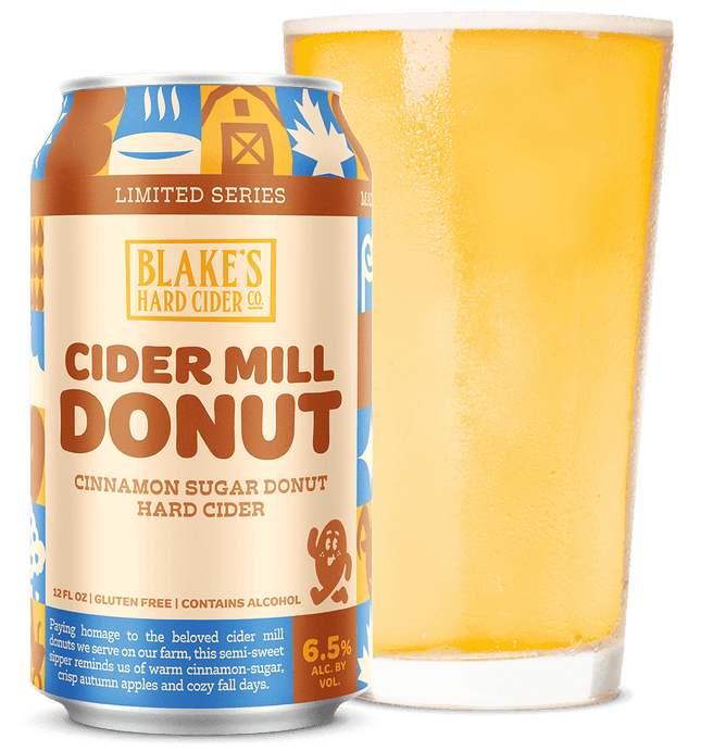BLAKES CIDER MILL DONUT 6PK 12 OZ CAN