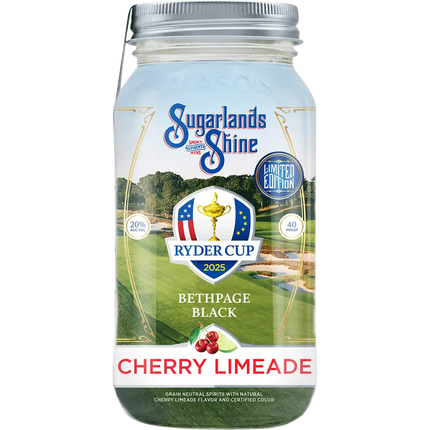 SUGARLANDS SHINE RYDER CUP CHERRY LIMEADE 2025 750ML 40 PROOF